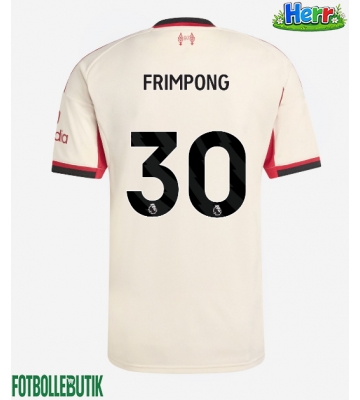 Liverpool Jeremie Frimpong #30 Bortatröja 2025-26 Kortärmad